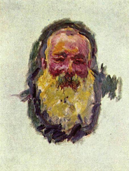 Claude Monet Portrait of the Artist oil painting picture